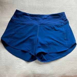 NWOT Lululemon Speed Up Shorts